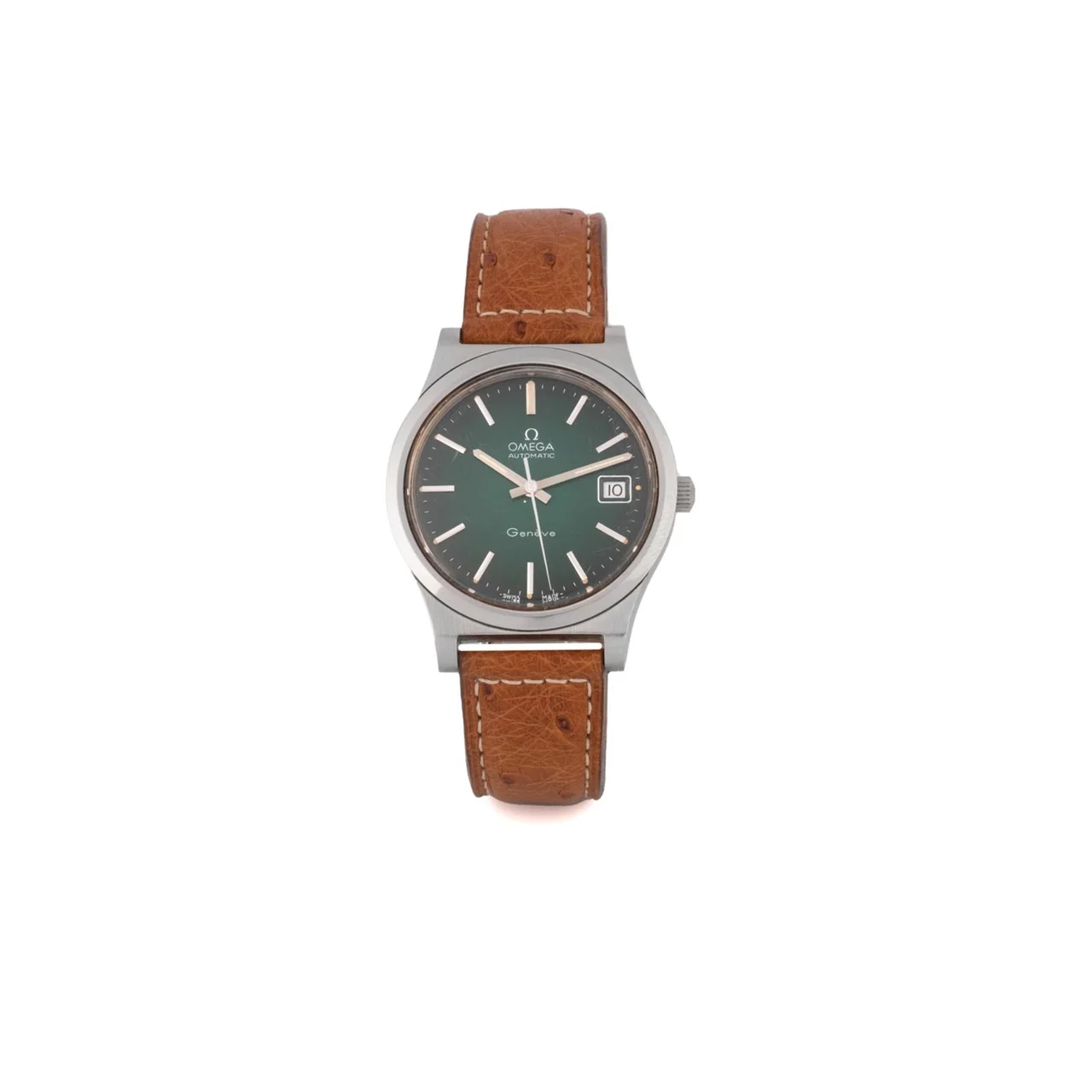 OMEGA OMEGA, REF. 166.0168, GENEVE, GREEN DIAL, STEEL kol saati