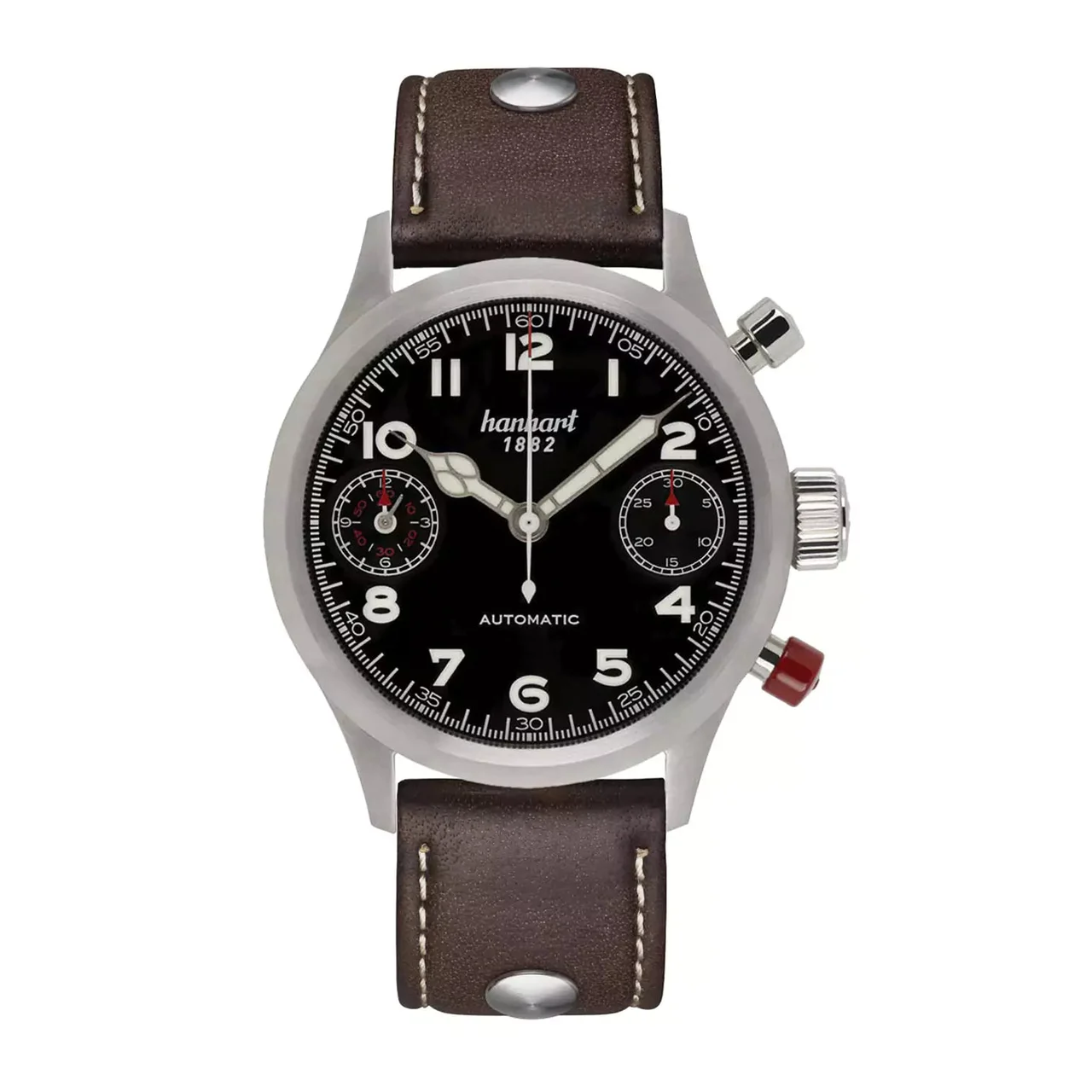 Hanhart Pioneer H721.202-6428-1-3-1-3-1-1-1-1-1-2-1-1-1-1-2 45 mm kol saati