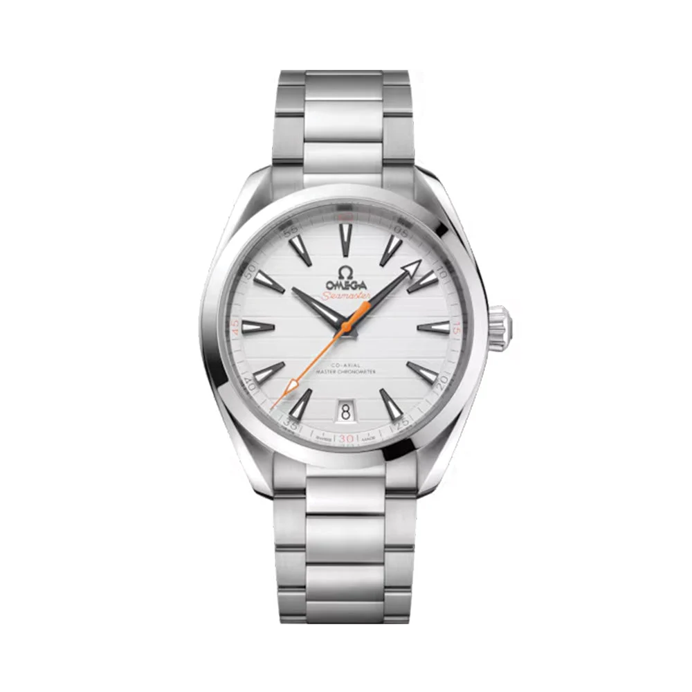 OMEGA Seamaster Aqua Terra 150M 41mm - Silver on Bracelet O22010412102001 41 mm kol saati