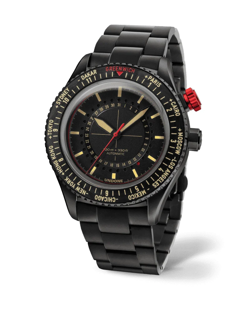 UNDONE Aero Worldtimer "Lindbergh" ARO-WTR-LBH kol saati