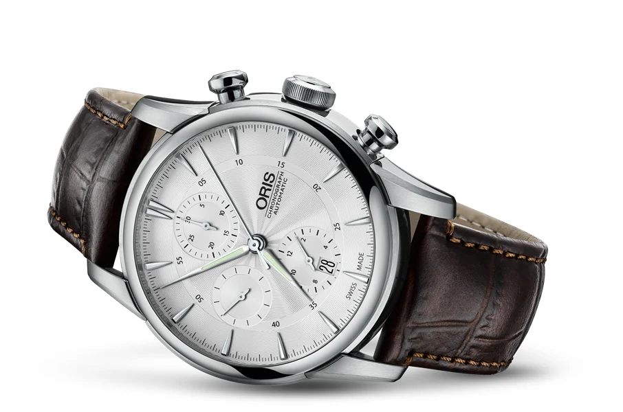 Oris Artelier Chronograph 01 774 7686 4051-07 1 23 73FC 44 mm kol saati
