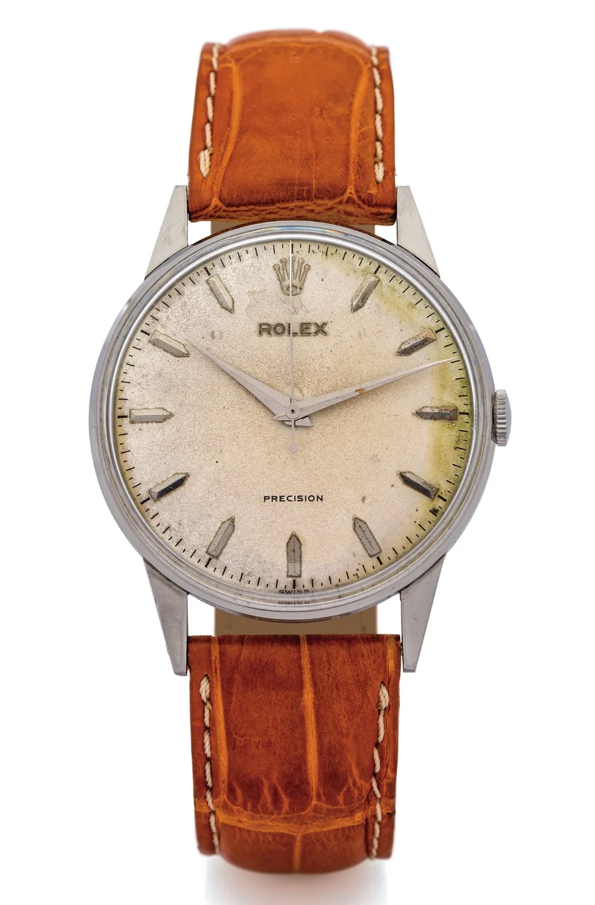Rolex ROLEX REF. 9022 PRECISION STEEL kol saati