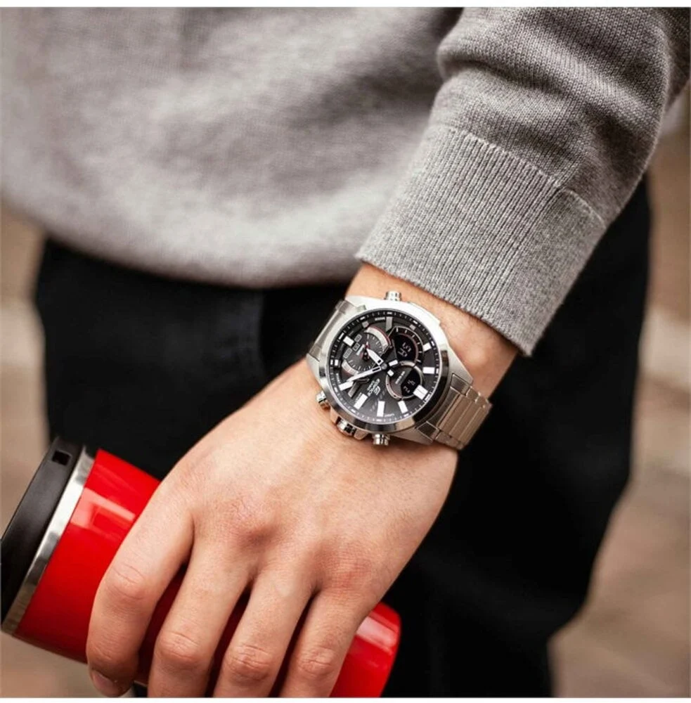 Casio Edifice Akilli Telefon Bağlantili ECB-30D-1ADF 48.7 mm kol saati