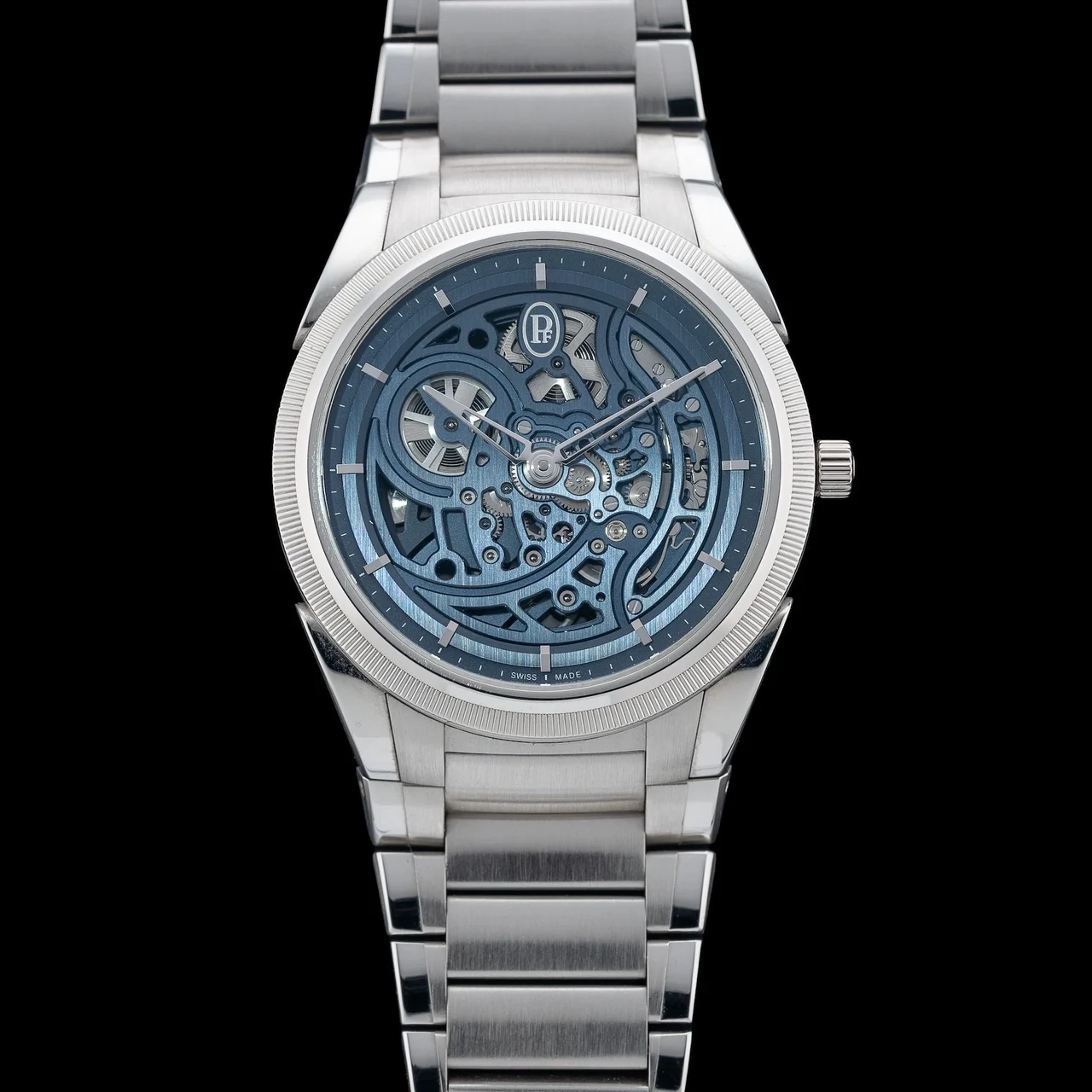 Parmigiani Fleurier Parmigiani Tonda PF Skeleton Platinum Milano 210009N41929 40 mm kol saati