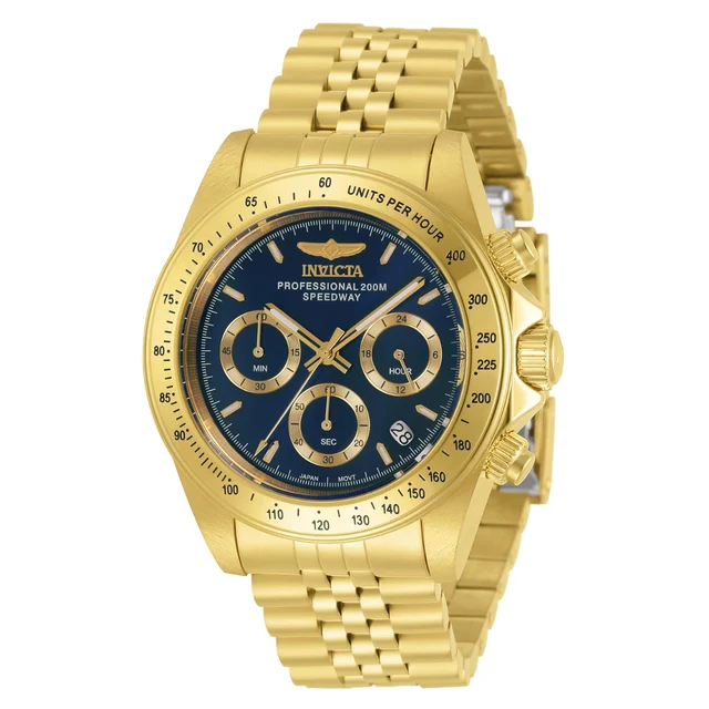 Invicta Speedway Velisque Watch - 39.5mm, Gold (ZG-30999) kol saati