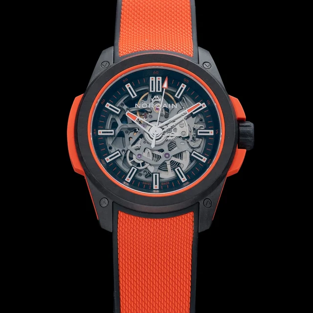Norqain Wild One Skeleton Coral N3000.07Q31.B13 210009N41726 kol saati