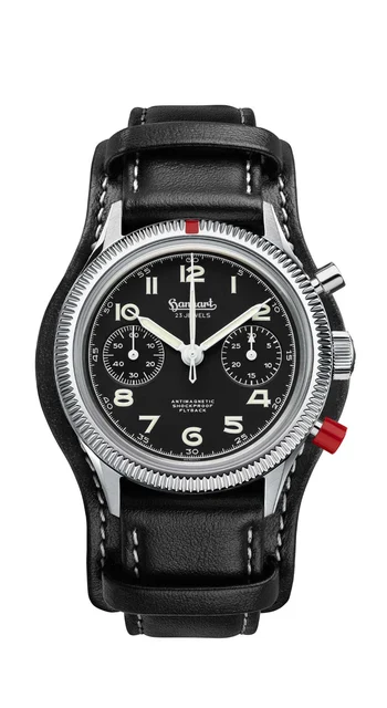 Hanhart heritage 39mm H701.212-417 es heritage 39mm kol saati