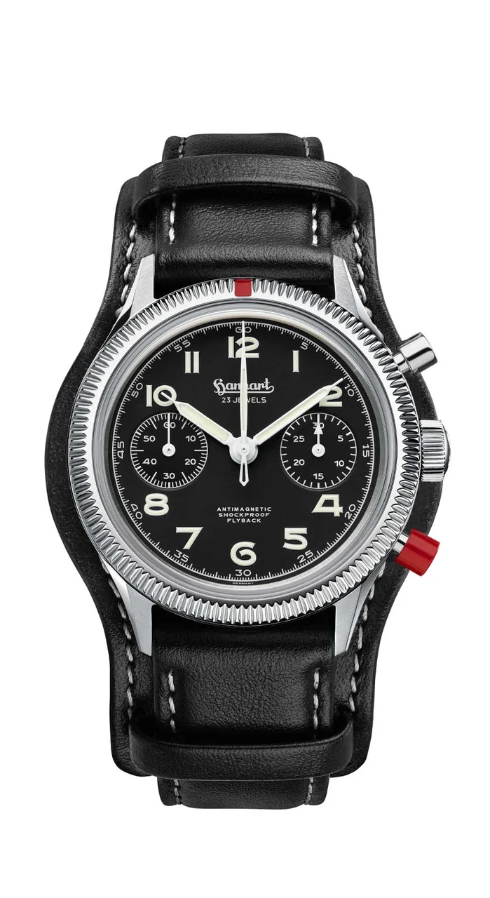 Hanhart heritage 39mm H701.212-417 es heritage 39mm 39 mm kol saati