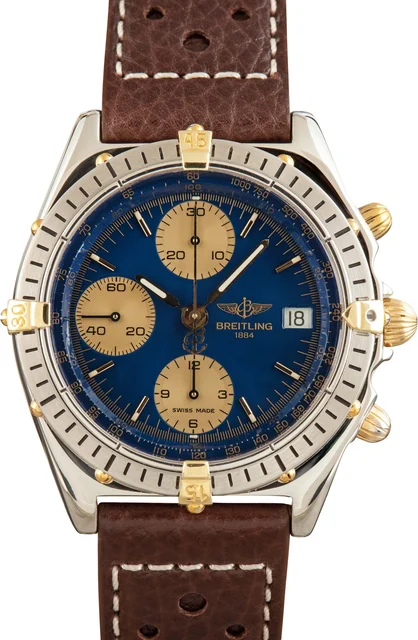 Breitling Chronomat Blue Dial B13048 kol saati