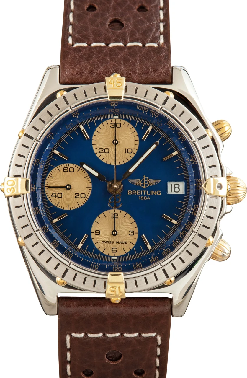 Breitling Chronomat Blue Dial B13048 kol saati