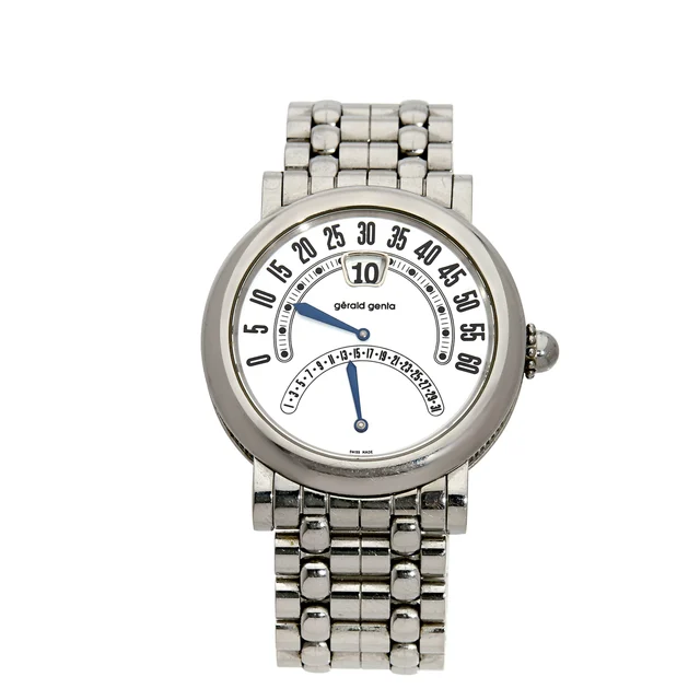 Gerald Genta Gérald Genta. Ref. G.3755, Biretro, Stainless-steel kol saati
