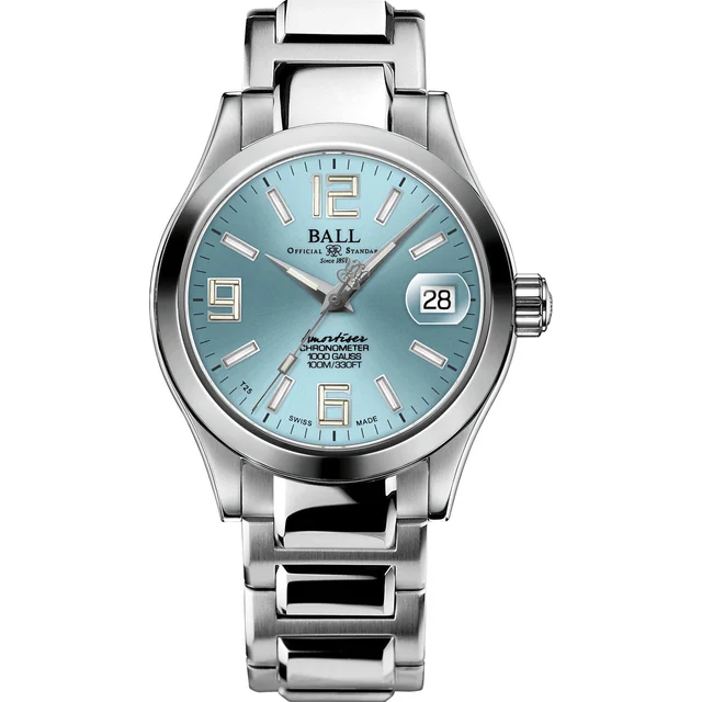 Ball Engineer III Pioneer II Ice Blue Dial 36mm NL9616C-S4CJ-IBE kol saati