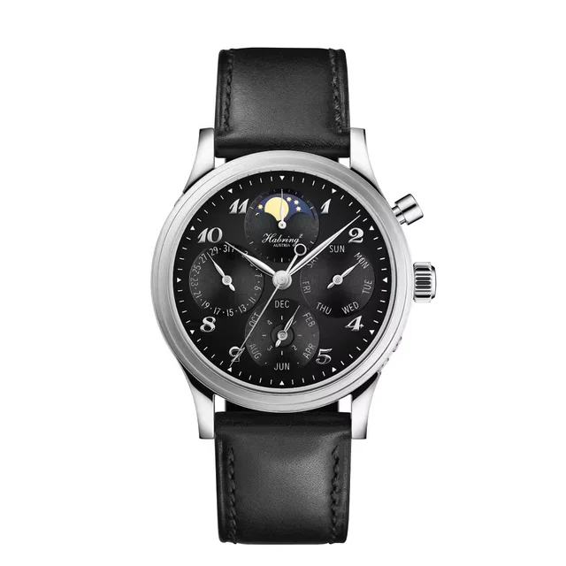 Habring² HABRING-Chrono-Felix-Perpetual-Black kol saati
