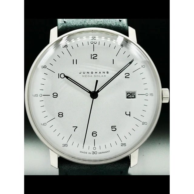 Junghans Max Bill Mega Solar 210000028027 kol saati