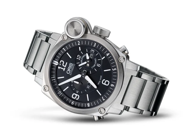 Oris Flight Timer 01 690 7615 4164-07 8 22 58 kol saati