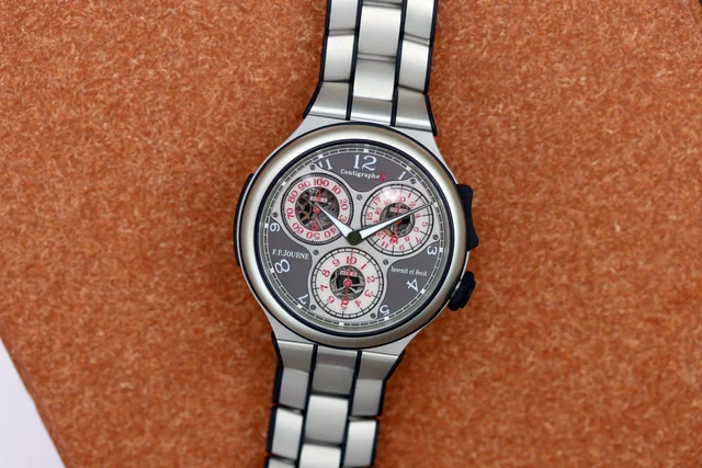 F.P. Journe Centigraphe Sport Aluminum ref. CTS on Bracelet kol saati