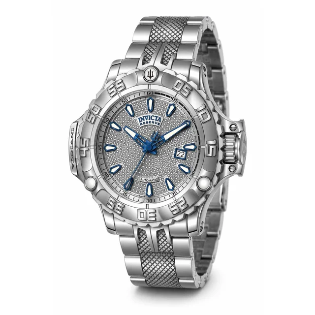 Invicta Reserve Poseidon 1.71 Carat Diamond Automatic Watch - 55mm. Steel (50447) kol saat