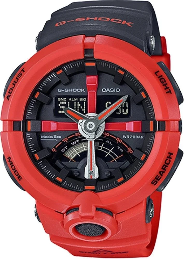 Casio G-shock Carbon GA-500P-4ADR 48.9 mm kol saati