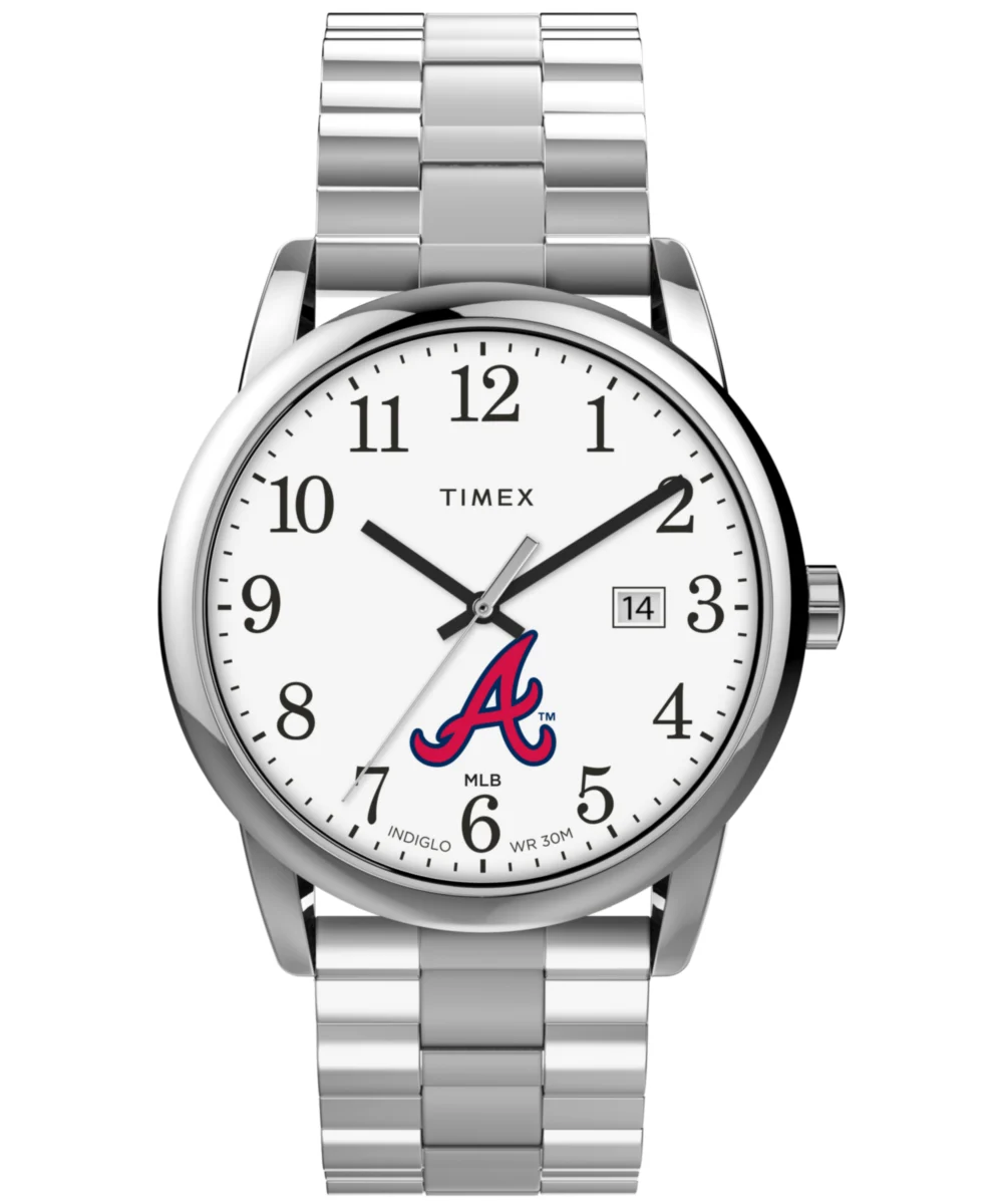 Timex Easy Reader Expansion Bracelet Atlanta Braves TWZBBRAMZ 38 mm kol saati