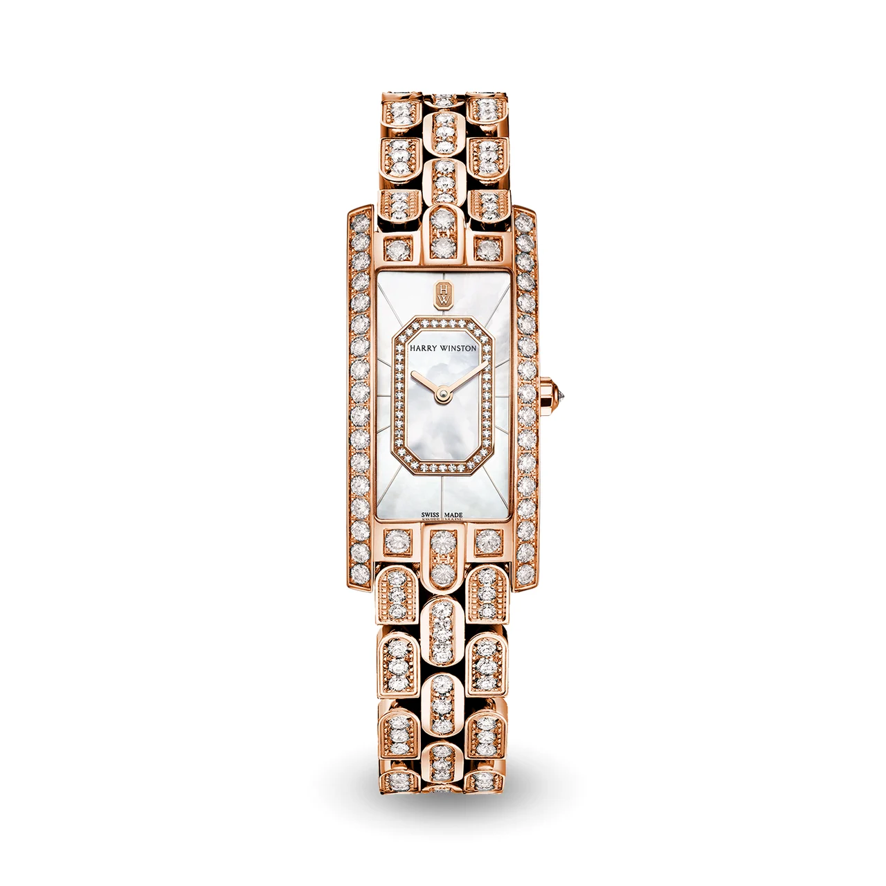Harry Winston Avenue AVCQHM19RR039 40 mm kol saati