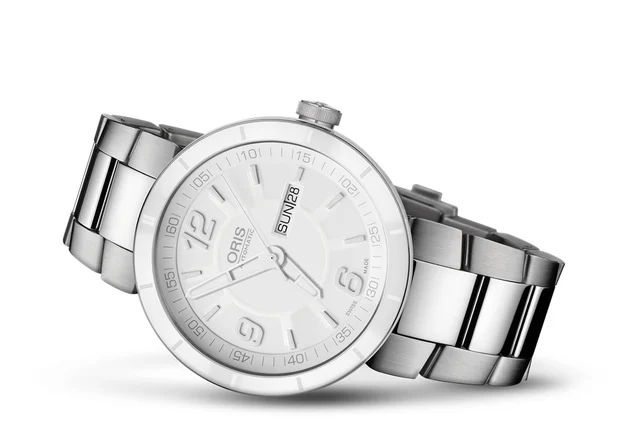 Oris Day Date 01 735 7651 4166-07 8 25 10 kol saati
