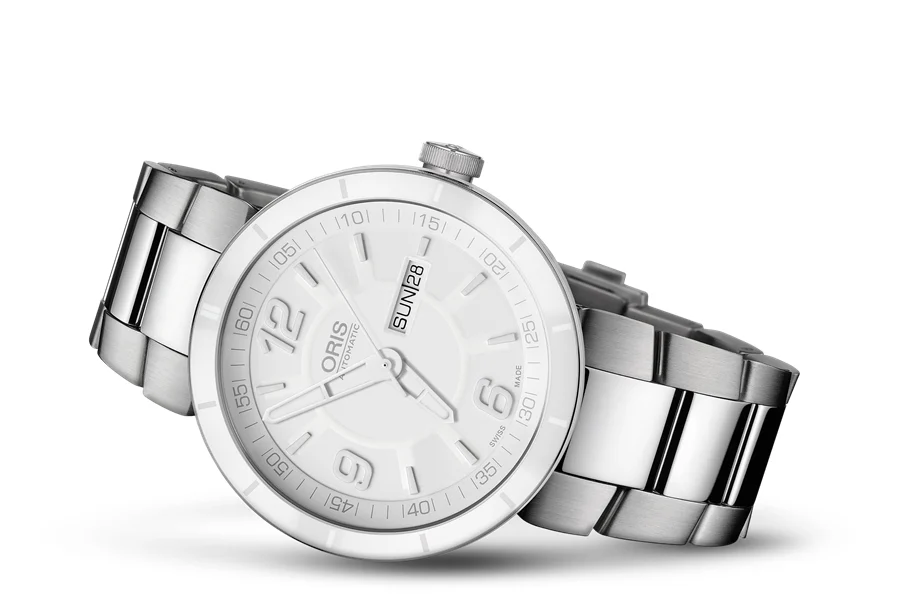 Oris Day Date 01 735 7651 4166-07 8 25 10 43 mm kol saati