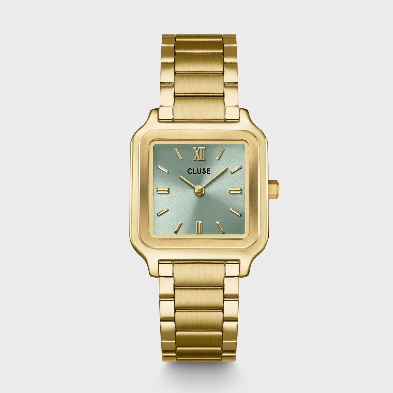CLUSE Gracieuse Watch Steel, Sage Green, Gold Colour CW11909 kol saati