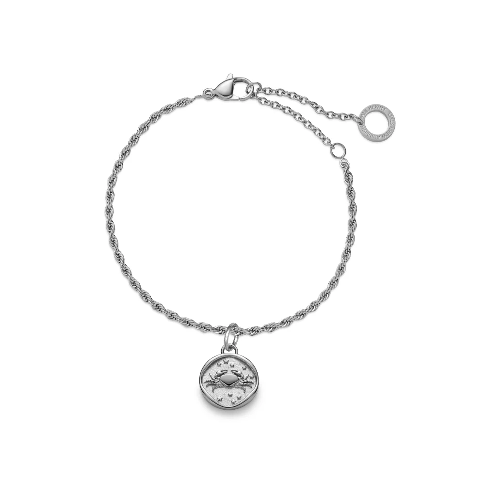Default Set Cancer Charm und Armkette Silber PH-JE-1493 kol saati