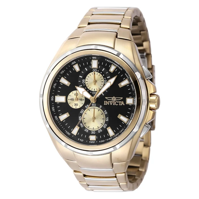 Invicta Sea Vulture Bathyal Watch - 46mm. Gold. Steel (47822) kol saati