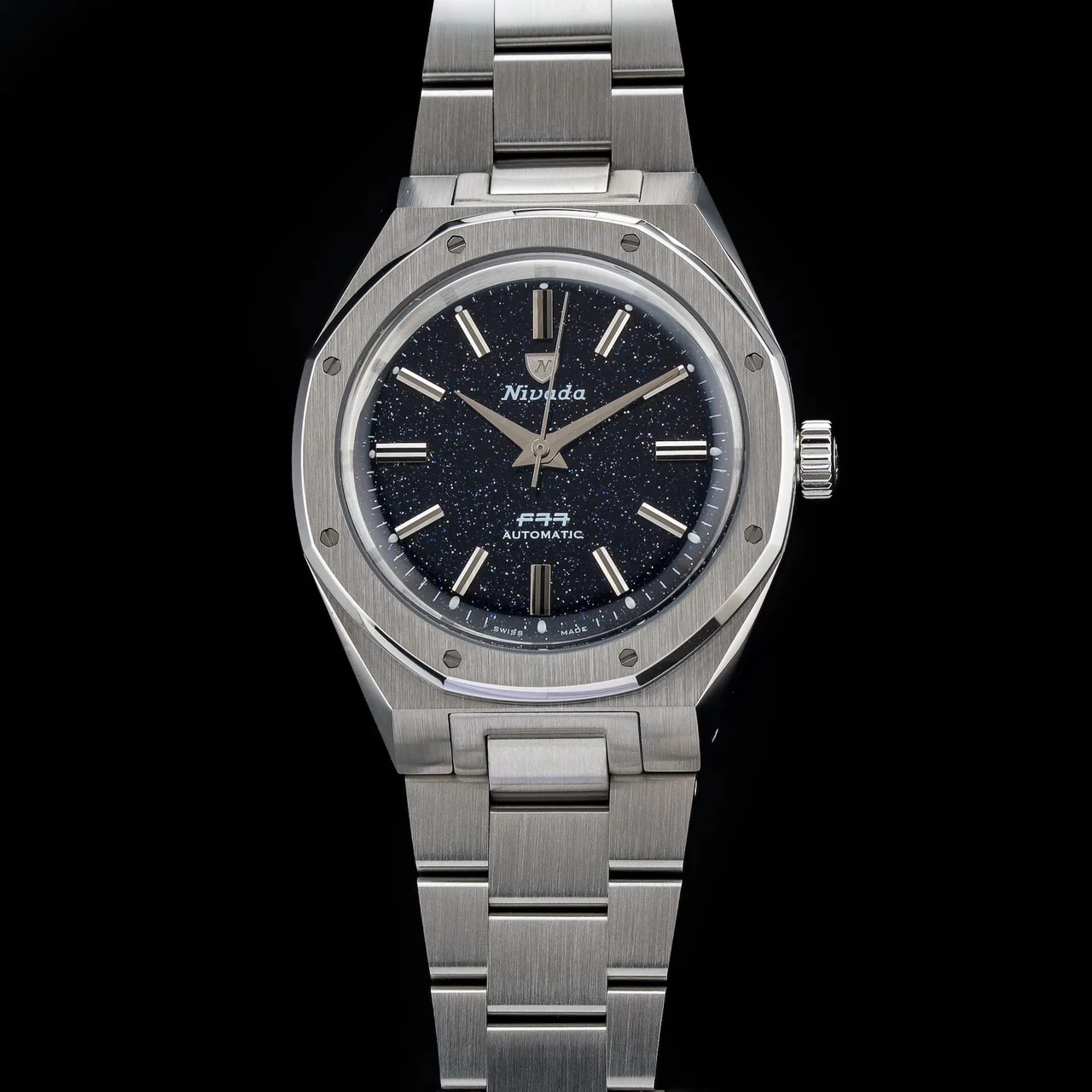 Nivada Grenchen Aventurine MK2 38mm 68047A77 210009N37684 38 mm kol saati