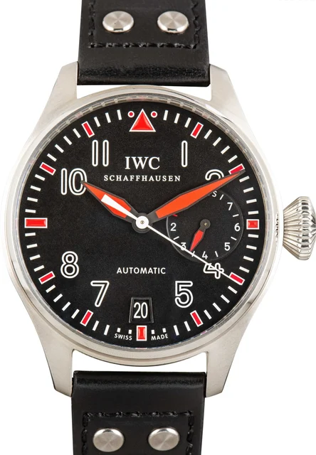 IWC Big Pilot’s Muhammad Ali IW500433 Black Dial kol saati
