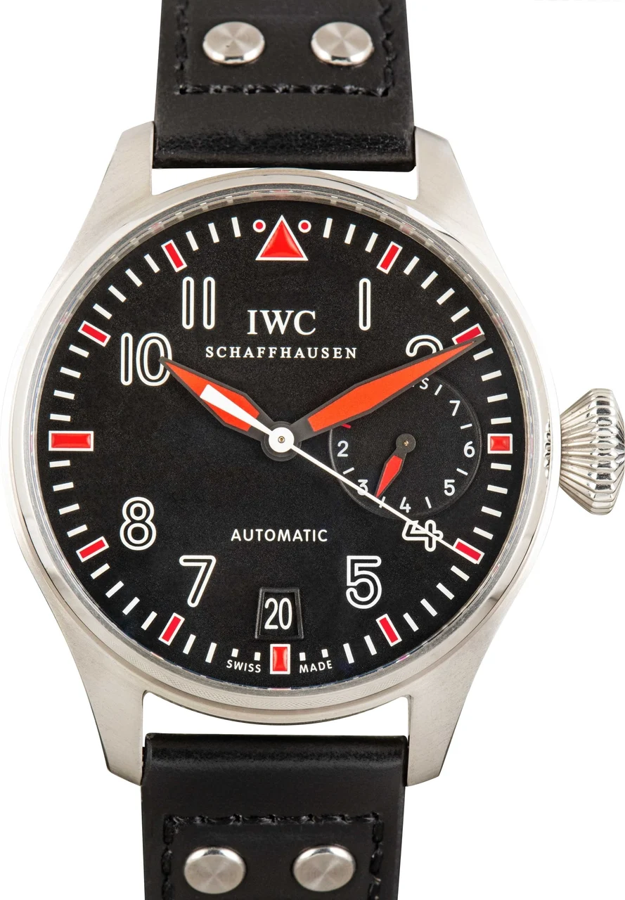 IWC Big Pilot’s Muhammad Ali IW500433 Black Dial kol saati