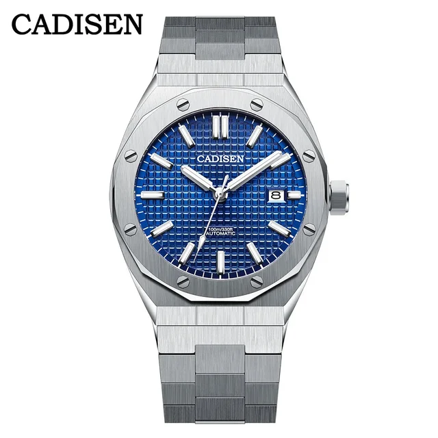 Tandorio Cadisen Royal Oak AP Style Watch C8193 Miyota 8215 42MM Sapphire 10Bar Business 1