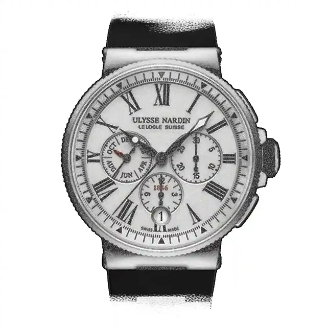 Ulysse Nardin Marine 17557 kol saati