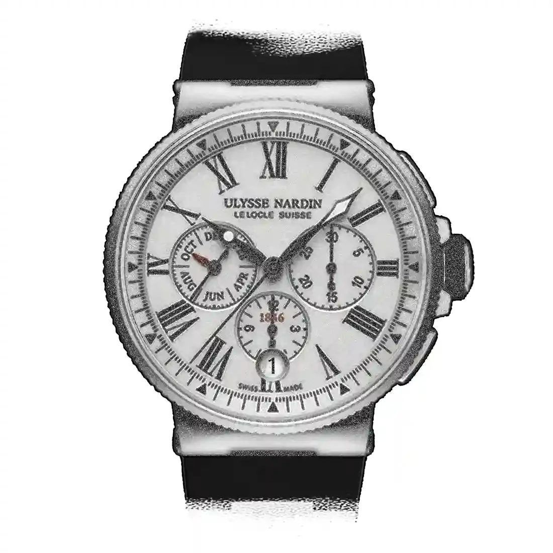 Ulysse Nardin Marine 17557 43 mm kol saati