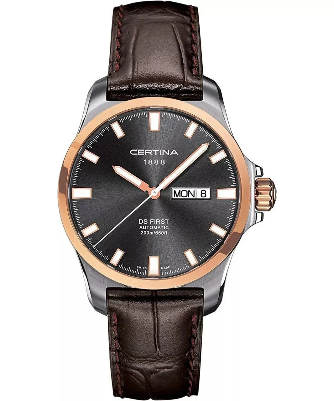 Certina First C0144072608100 40 mm kol saati