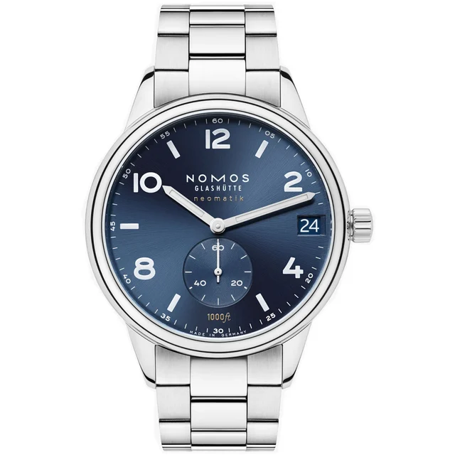 NOMOS Glashütte Club Sport Neomatik 42mm Date Blue 782 kol saati
