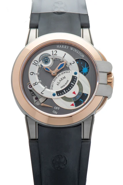 Harry Winston HARRY WINSTON, REF. 400-MMAC44RZ, PROJECT Z6, PINK GOLD AND ZALIUM kol saati