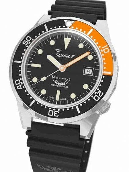Squale meter Professional Swiss Automatic Dive watch with Sapphire Crystal #1521-026-BKO k