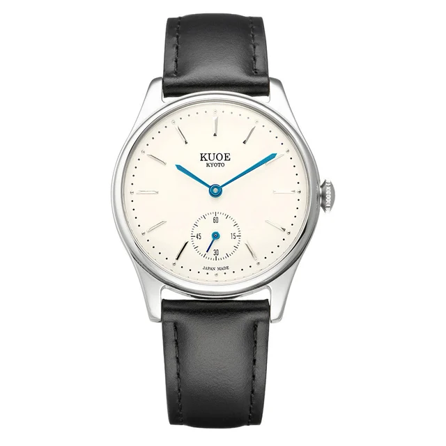 Kuoe Old Smith 90-001 Quartz 35mm Dress Watch #OS90001-BBL-O-BK-SA kol saati