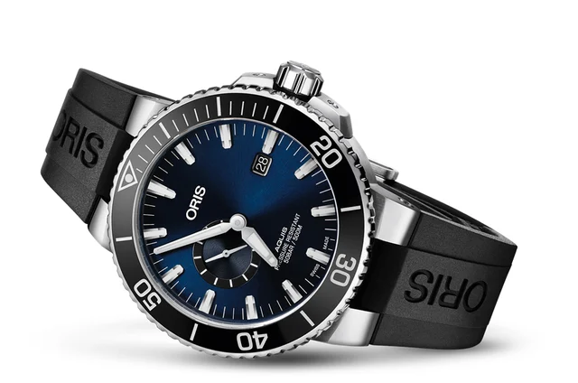 Oris Aquis Small Second, Date 01 743 7733 4135-07 4 24 64EB kol saati