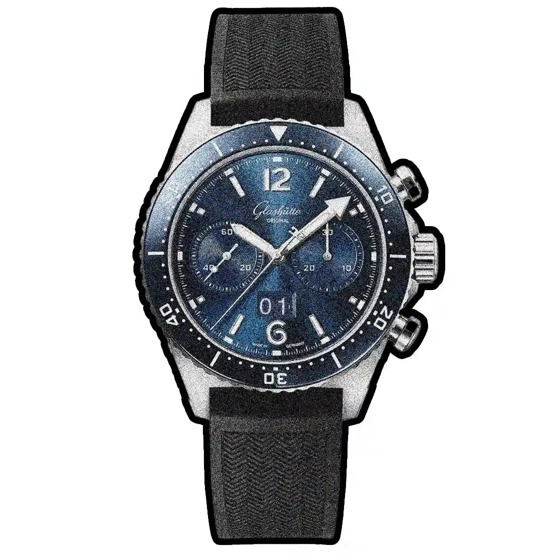 Glashutte Original Glashütte Original 47570 43 mm kol saati