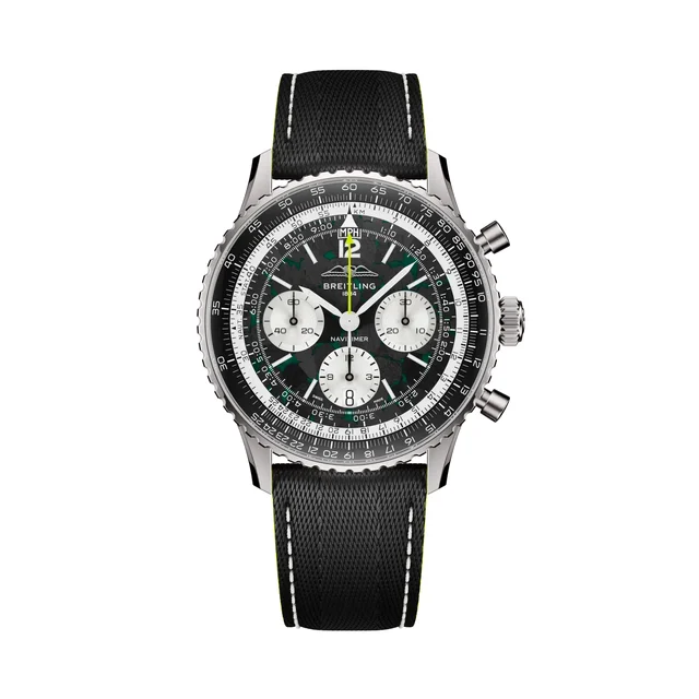 Breitling Navitimer B01 Chronograph 43 Aston Martin Aramco Formula ONE™ team EB01381A1B1X1