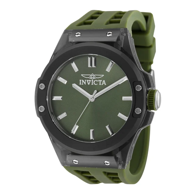 Invicta Sea Base Siphon Watch - 45mm. Green (50011) kol saati