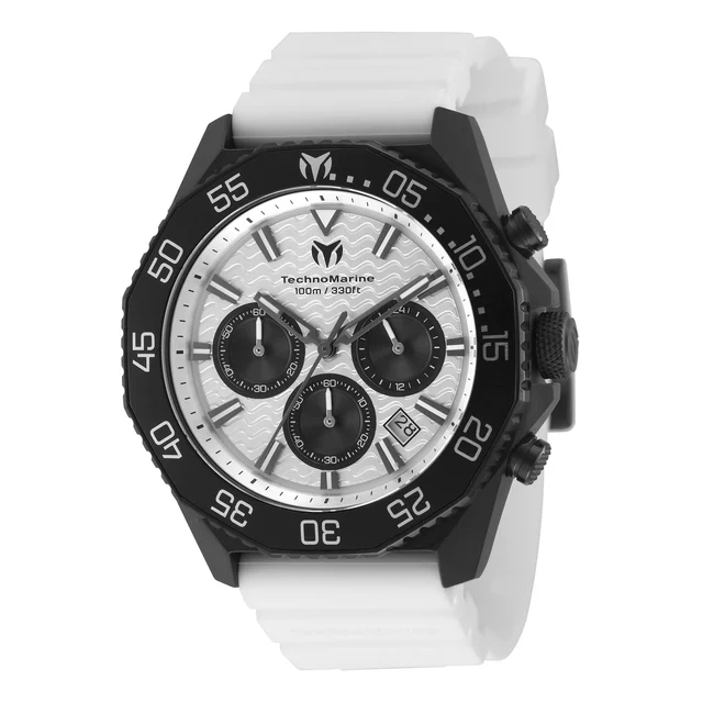 Technomarine Mare Vivo Watch - 44mm. White (TM-225079) kol saati