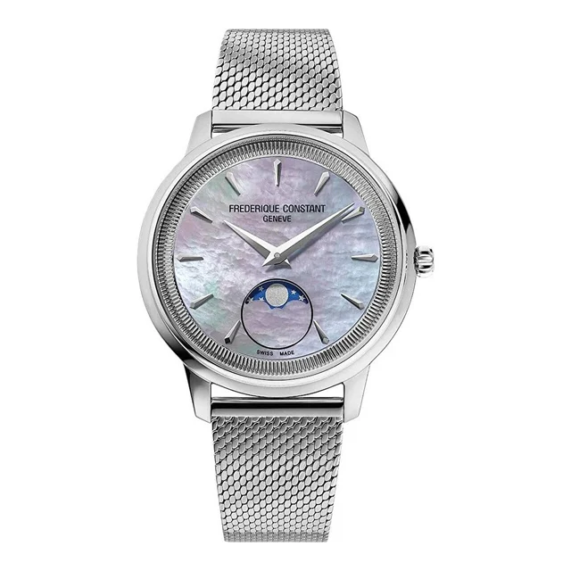 Frederique Constant Classic Moneta Moonphase FC-206MPLB2S6B kol saati