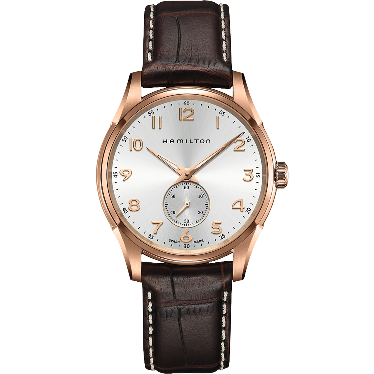 Hamilton Jazzmaster Thinline Small Second Quartz H38441553 40 mm kol saati