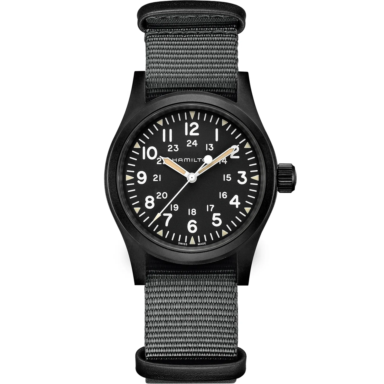 Hamilton Khaki Field Mechanical H69409930 38 mm kol saati