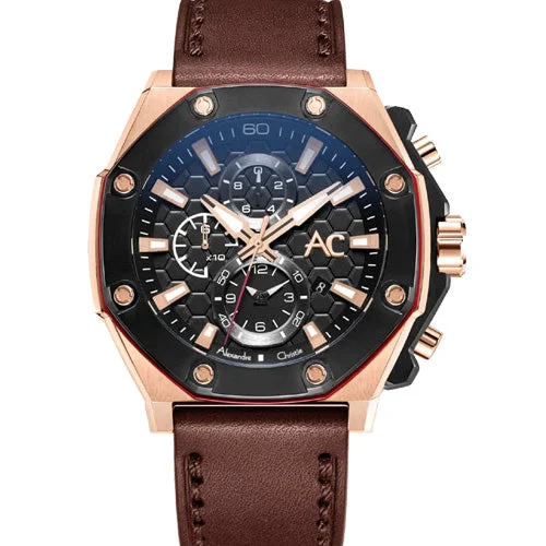 Alexandre Christie 9601MCLBRBA 47 mm kol saati
