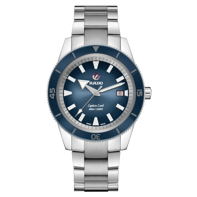 Rado Captain Cook Automatic R32105203 42 mm kol saati